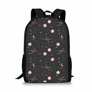 Space Galaxy Female Backpack School Backpack Girl Shoulder Bag