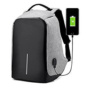 College Backpack, Business Laptop Backpack, Anti-theft Water Resistant Computer USB Charging Port, Lightweight Travel Bag Perfec