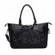 Women's Bear/Zipper Canvas Crossbody Black/Autumn; Winter