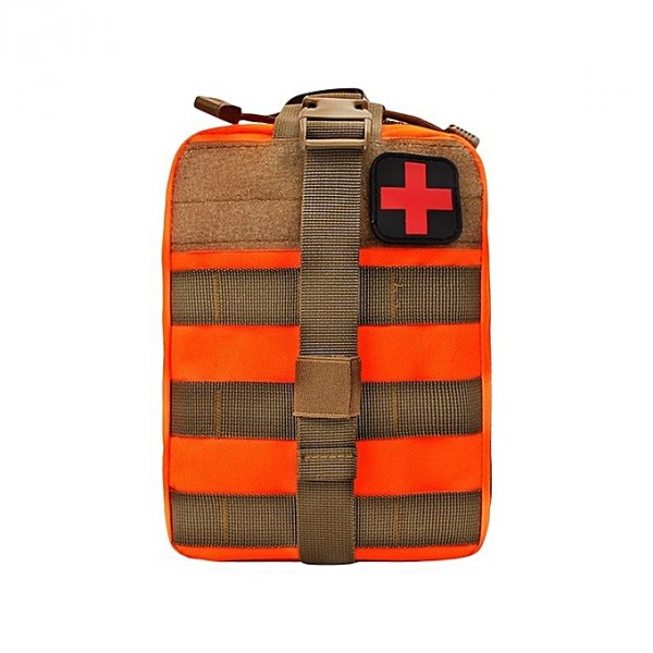 Outdoor travel first aid kit bags tactical camping pockets of emergency