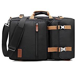 Convertible Briefcase Backpack Messenger Bag Shoulder bag Laptop Case Business Briefcase Travel Rucksack Multi-functional Handba