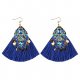 Earrings fringed female tassel retro earrings jewelry