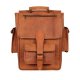 16" neutral brown bag retro soft Backpack