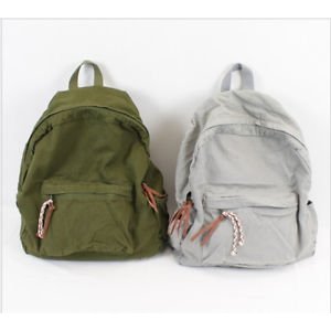 Casual canvas bag wild female girl backpacking backpack shoulder bag