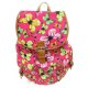 Padded rucksack straps closed drawstring decoration