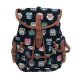 Retro cute owl bag rucksack travel bag