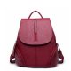 Women backpack zipper bags soft handle large capacity