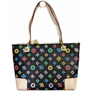 Female black handbag