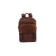 Leather backpack laptop computer backpack backpack