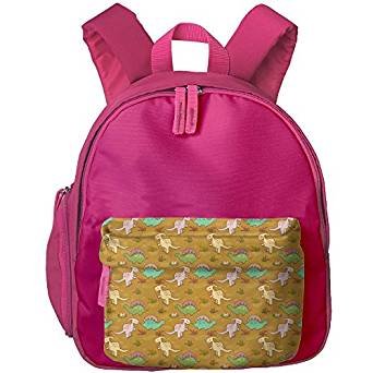 Colorful cute dinosaur print backpack schoolbag boys and girls school bags for the children Daypack