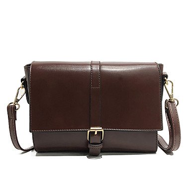 Women's Zipper PU Crossbody Black/Brown/Dark Brown