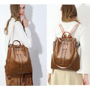 Fashion women shoulder bag messenger bag soft backpack