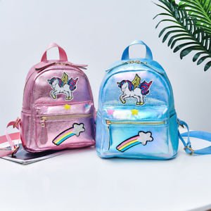 Unicorn sequins backpack schoolbag backpack