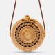 Female rattan bag straw bag holiday out backpack