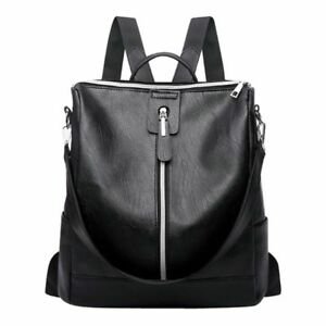 Fashion women backpack zipper removable shoulder strap