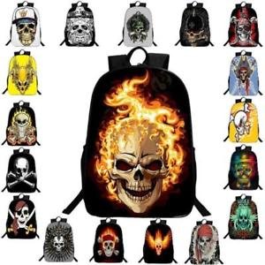 Men Women zombie print backpack schoolbag backpack schoolbag backpack