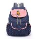 Women backpack soft handle bags