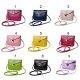 Inclined bag bag elegant metal compact fashion