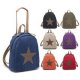 Girl woman small handbag canvas bag cute mini backpack