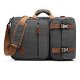 Convertible Briefcase Backpack Messenger Bag Shoulder Bag Laptop Case Business Briefcase Travel Rucksack Multi-Functional Handba