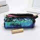 Unisex Fashion Double Color Sequins Handbag Cosmetic Bag Makeup Pouch