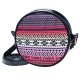 Multifunctional unisex print fashion leather handbags cross-body messenger bag