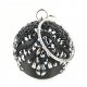 Ladies Sequins/Polyester Chain/Silk Evening Bags Monochrome Black/White/Red