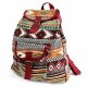 Jacquard backpack, style, chic, festive bags