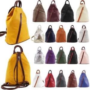 Women Backpack plain color