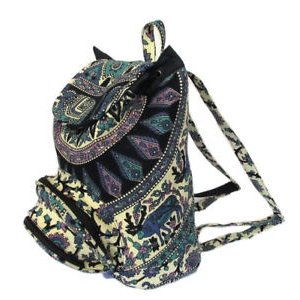 Cotton fashion men and women backpack backpack