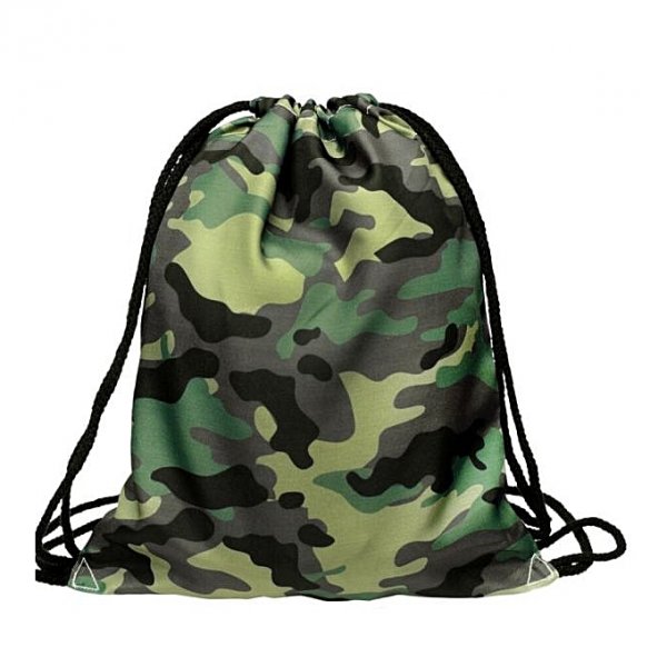 Drawstring backpack neutral fashion printed bags backpack