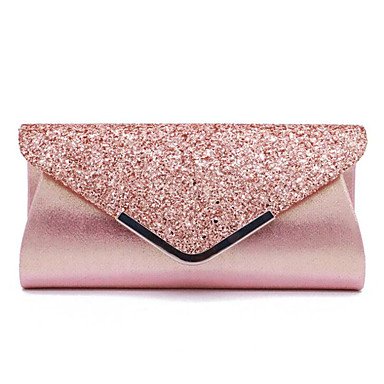 Women's PU (Polyurethane) / PU Evening Bag Solid Color Black / Blush Pink / Gold / Autumn amp; Winter