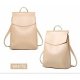 White neutral fashion bags backpack