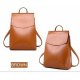 Brown bag student backpack neutral fashion