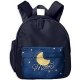 Colorful Galaxy Space Moon Star Printing backpack schoolbag boys and girls school bags for the children Daypack