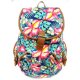 Padded rucksack straps decorative drawstring travel