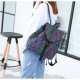 Geometric fashion backpack backpack