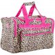 Leopard medium duffel bag