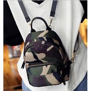 Female mini backpack nylon backpack shoulder bag travel bag satchel handbag