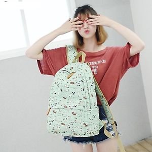 Soft handle polyester zipper bag backpack female