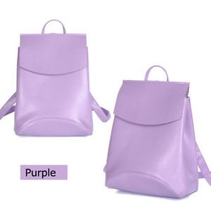 Purple neutral fashion bag student backpack