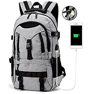 Travel Backpack with USB Charging Port for 17.3 Inch Laptop Business Travel Duffel Backpack with Shoes Compartment laptop backpa